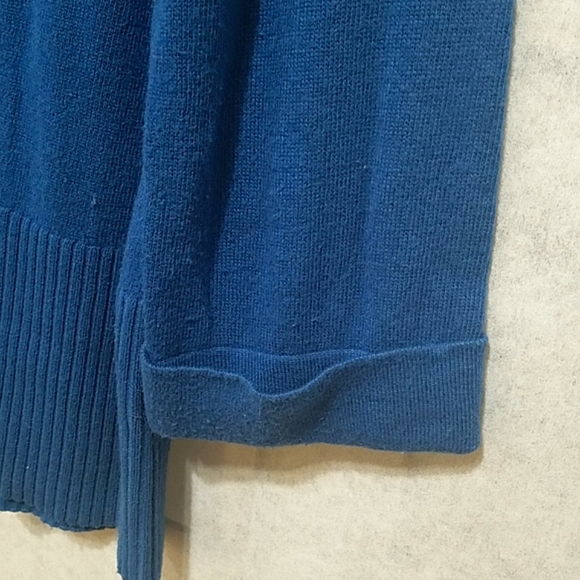 Boden cotton blend cowl neck cuffed sleeve sweater sz 8 - Picture 6 of 8